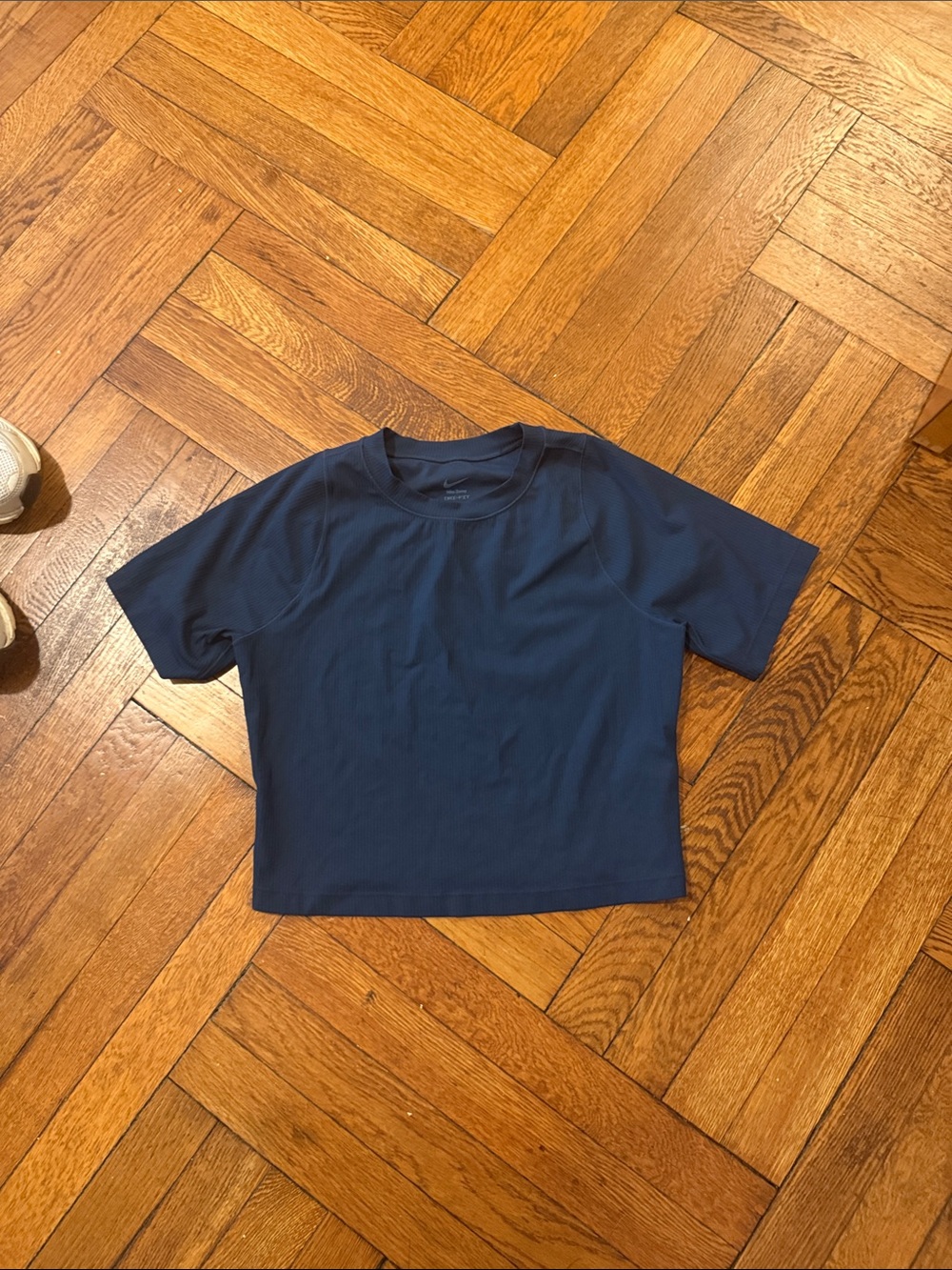 Nike Zenvy Ribbed Crop Tee